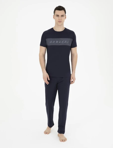 Pierre Cardin 6050 Erkek Kısa Kollu Penye Pijama Takımı - 10