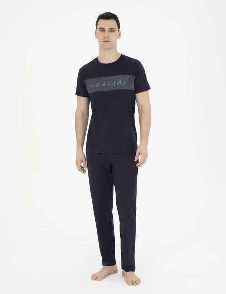 Pierre Cardin 6050 Erkek Kısa Kollu Penye Pijama Takımı - 8