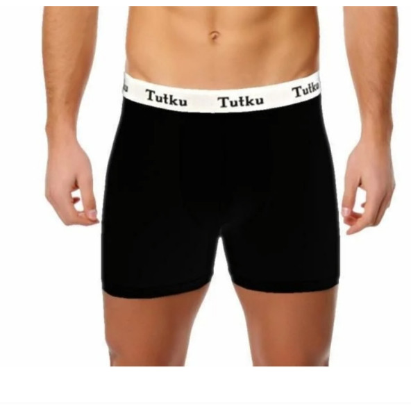 tutku 3 lü erkek elestan boxser XL beden siyah - 4