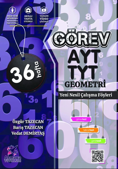 Armada Yayınları Görev YKS TYT AYT Geometri Yeni Nesil Çalışma Föyleri