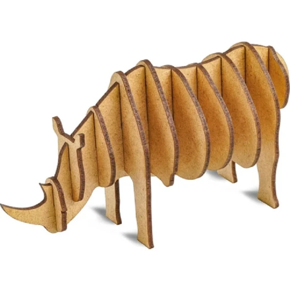 MAKET 3D AHŞAP MAKET GERGEDAN AHŞAP BOYAMA MAKETİ NATUREL AHŞAP BOYAMA EĞİTİCİ OYUNCAK BOYAMA ürün görseli