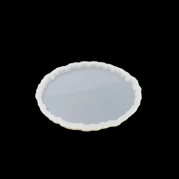 20 Adet Oval Bardak Altı - Reçine Epoksi Kalıp - 820 - 2