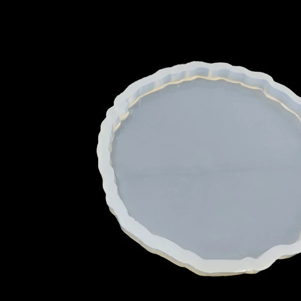 5 Adet Bardak Altı Reçine Epoksi Kalıp - Yuvarlak - B9 - 2