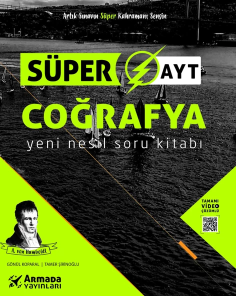 Nitelik Yayınları Süper Ayt Coğrafya Yeni Nesil Soru Kitabı