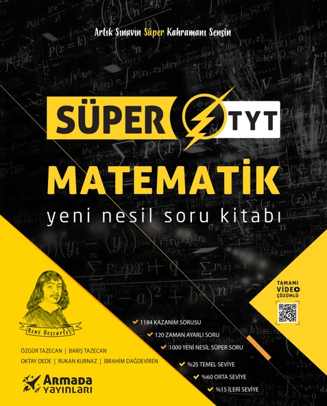 Armada YKS TYT Matematik Süper Soru Kitabı Yeni Nesil