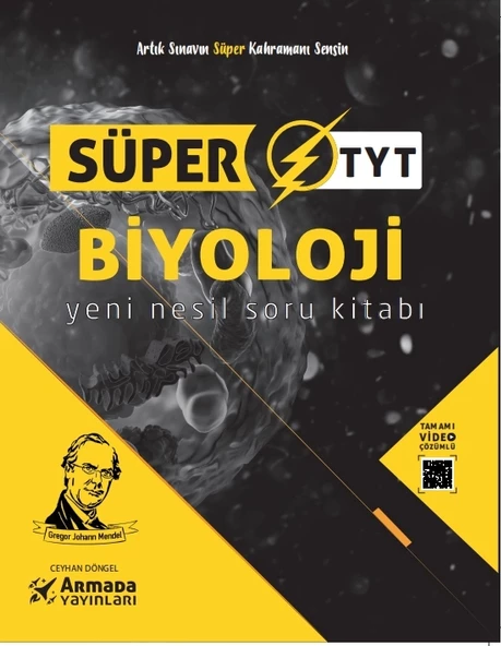 Armada YKS TYT Biyoloji Süper Soru Kitabı Yeni Nesil