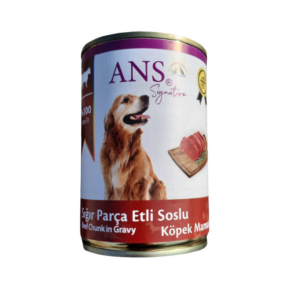 Amore Dog Lamb Kuzu Ve Sığır Parça Etli Yetişkin Köpek Konservesi 3 + 3 Adet - 3