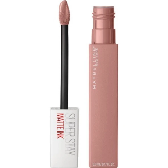 Maybelline New York Super Stay Matte Ink Unnude Likit Mat Ruj - 60 Poet - Nude - 3
