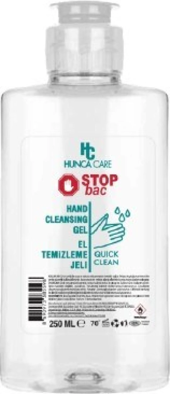 Hunca El Temizleme Jeli 250 Ml