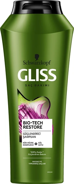 Gliss Bio-Tech Güçlendirici Şampuan 500 Ml X 4 Adet - Resim 4