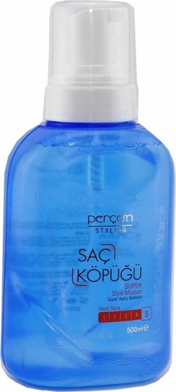 Perçem Sıvı Saç Köpüğü Süper Kalıcı Bukle 500 ml