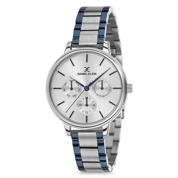 Daniel Klein DK.1.12391.04 Lacivert Gümüş Kadın Kol Saati