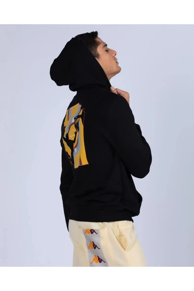 Kappa 341H5WW005 Authentic Graphik Vincent Tk Erkek Sweatshirt - Resim 3