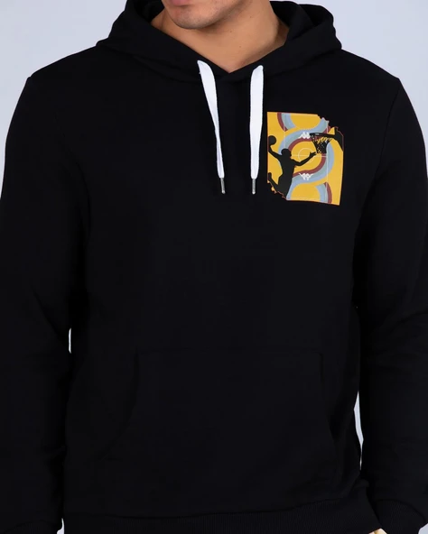 Kappa 341H5WW005 Authentic Graphik Vincent Tk Erkek Sweatshirt - Resim 6