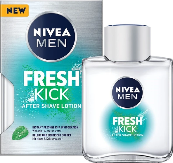 NIVEA Men Cool Kick Fresh Tıraş Sonrası Losyon 100ml, Serinleten Ferahlık - 2