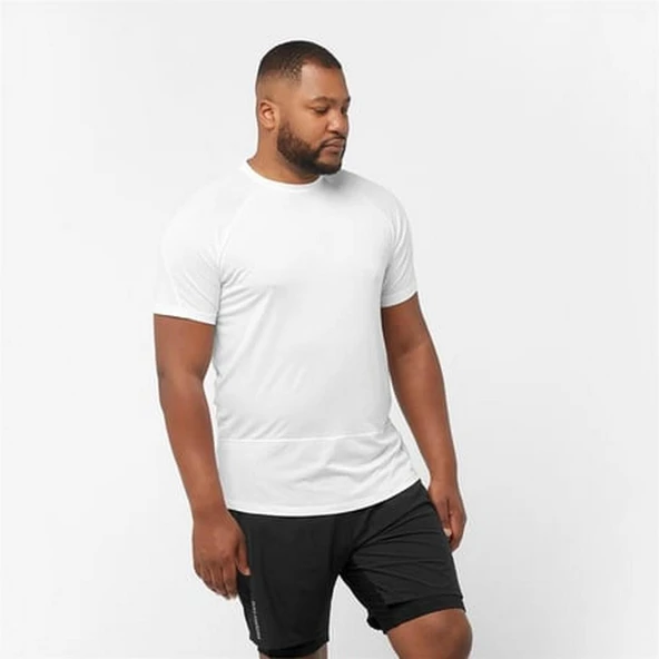 Salomon LC2051000 Cross Run Ss Tee M Erkek Tişört