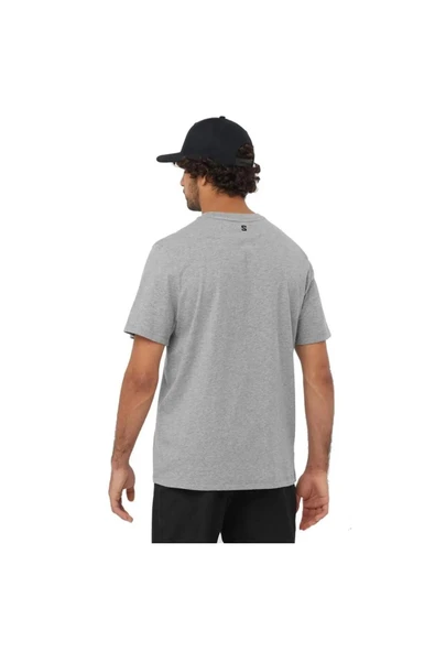Salomon LC2219300 Graphic Ss Tee M Erkek Tişört - 4