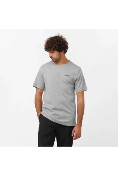 Salomon LC2219600 Graphic Perf Ss Tee M Erkek Tişört