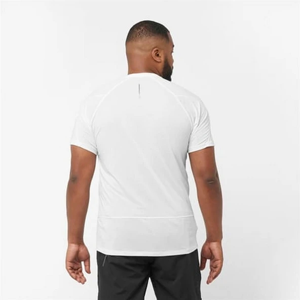 Salomon LC2051000 Cross Run Ss Tee M Erkek Tişört - 2