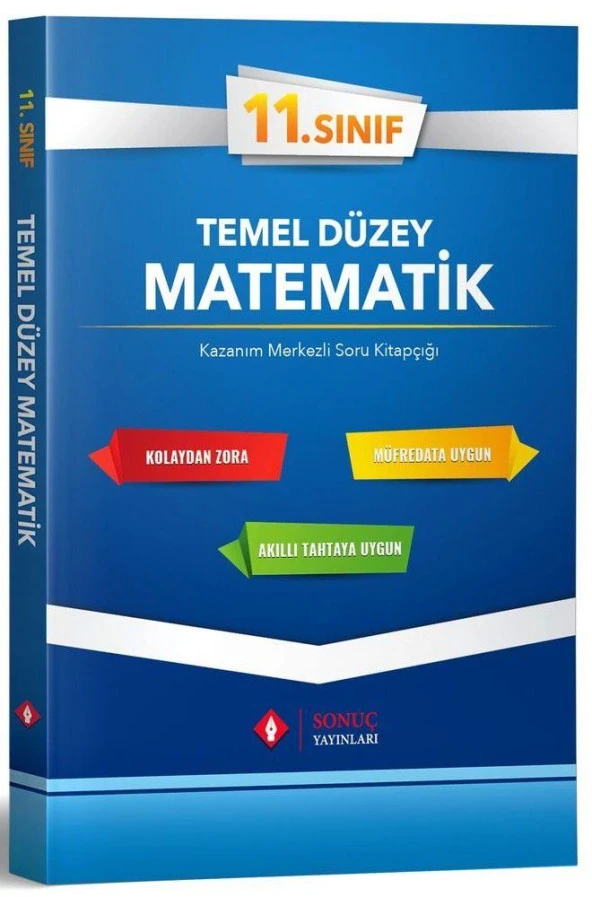 11. Sınıf Temel Düzey Matematik Tek Kitap Sonuç Yayınları