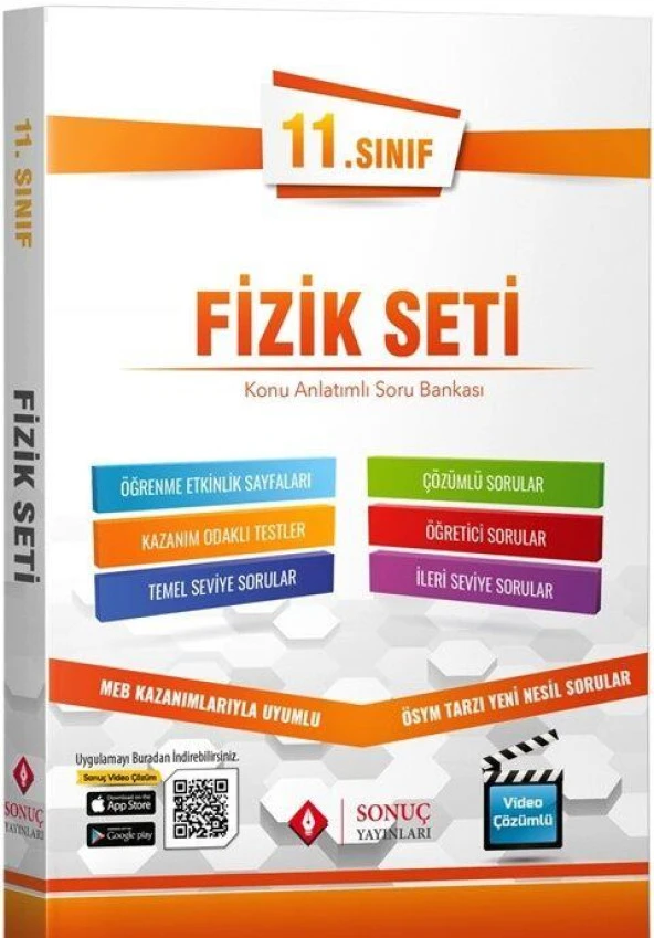11. Sınıf Fizik Modüler Set Sonuç Yayınları ürün görseli 1
