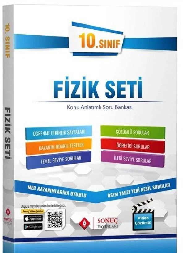 10. Sınıf Fizik Modüler Set Sonuç Yayınları