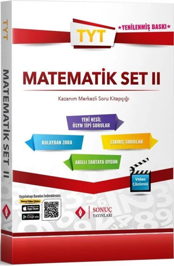 TYT Matematik Modüler Set 2 Kazanım Merkezli Soru Bankası Sonuç Yayınları