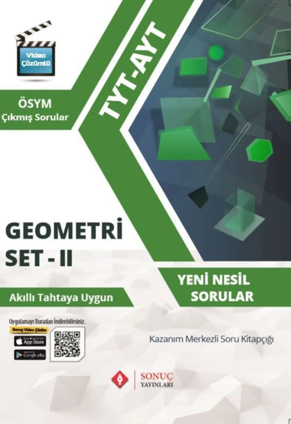 TYT AYT Geometri Set 2 Sonuç Yayınları