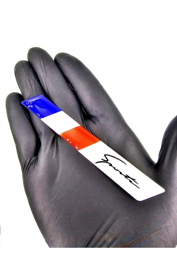 France Çamurluk Logosu Uyumlu Damla Sticker - France Sports Sticker Damla