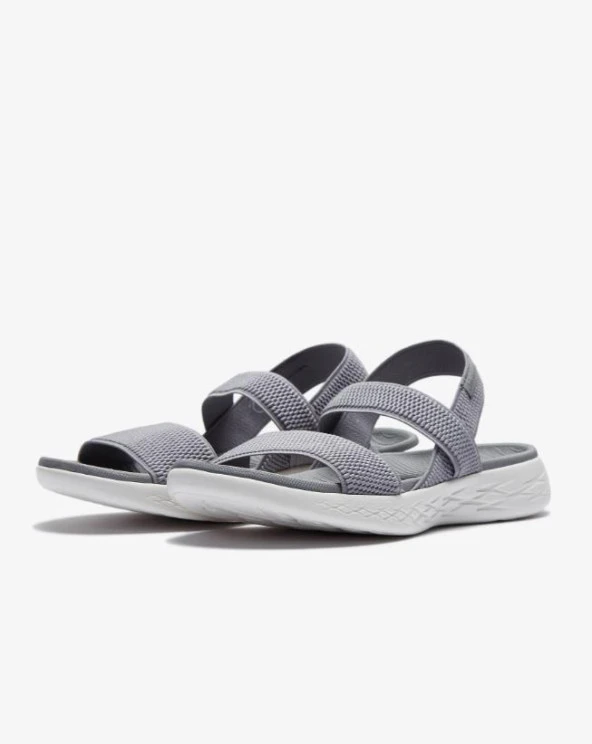 Skechers On-the-go 600 - Flawless Kadın Gri Sandalet 15312 Gyw - 3