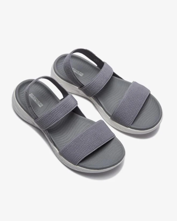 Skechers On-the-go 600 - Flawless Kadın Gri Sandalet 15312 Gyw - 6