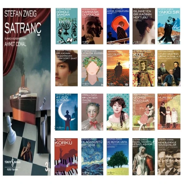Stefan Zweig Seti 21 Kitap