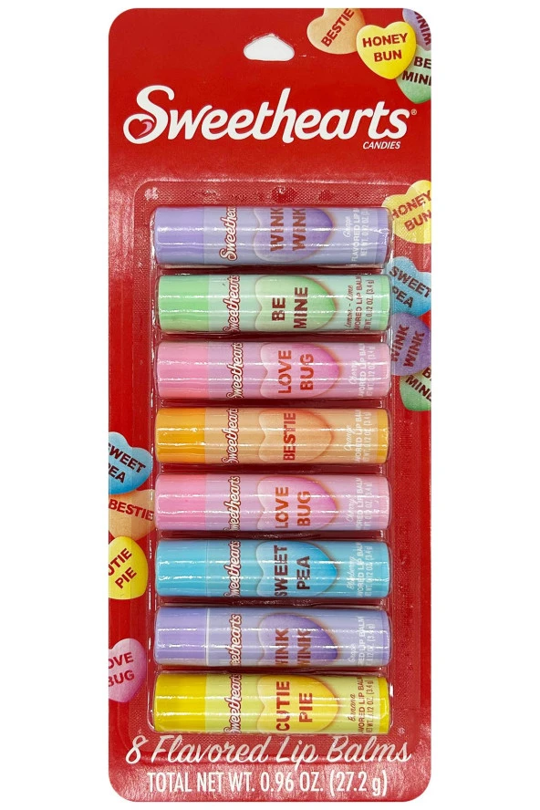 Taste Beauty Sweethearts Lip Balm Dudak Balsamı Çeşit Paketi 8 Adet