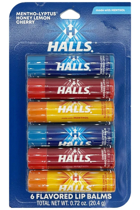 Taste Beauty Halls Lip Balm Dudak Balsamı Çeşit Paketi 6 Adet