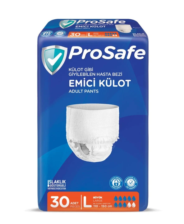 Prosafe Yetişkin Büyük Boy (L) Emici Külot 30'lu