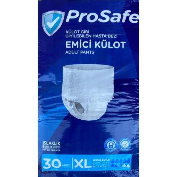 Prosafe Yetişkin Ekstra Büyük Boy (XL) Emici Külot 30'lu 2 Adet