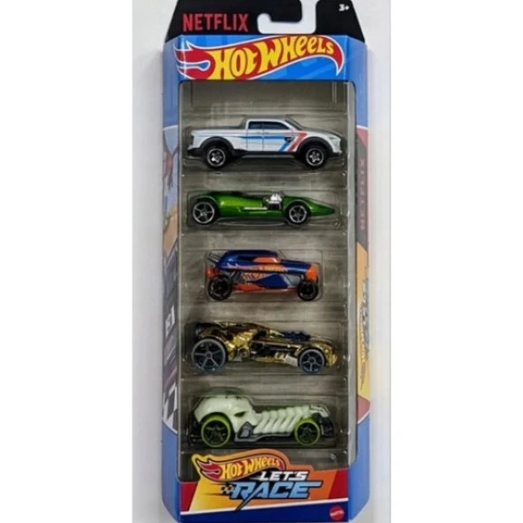 Mattel Hot Wheels Araba Seti 5 Li 1806 HTV42