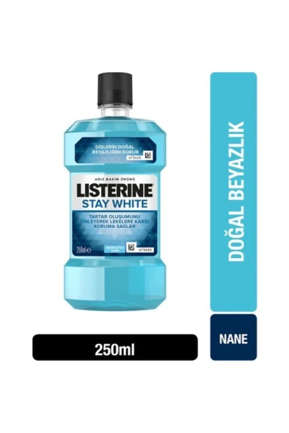 LISTERINE STAY WHITE 250 ML