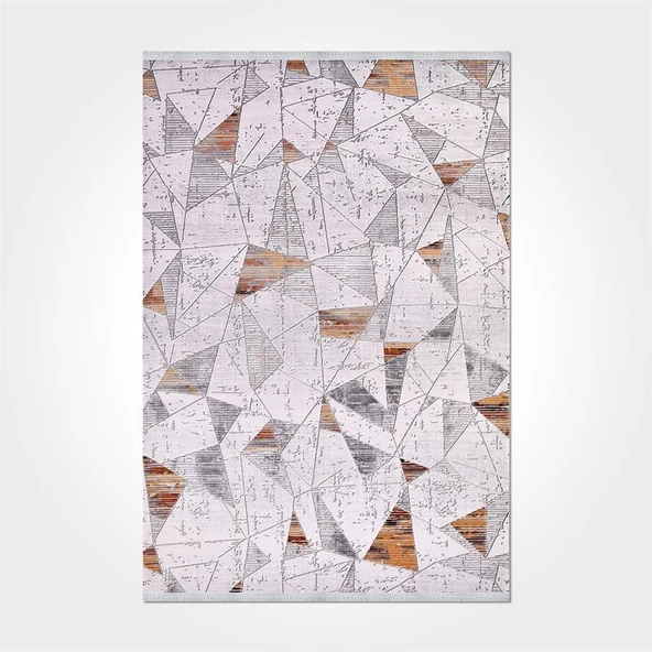Crea Halı Stone 17169K Gri 120 x 300 cm