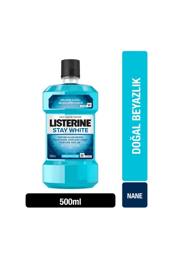 LISTERINE STAY WHITE 500 ML