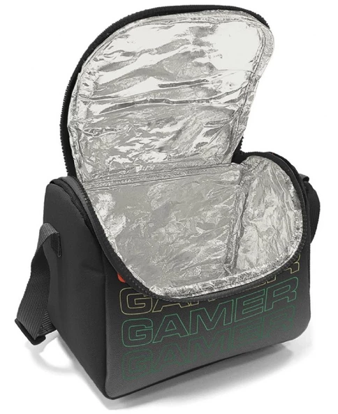 Coral High Üçlü İlk ve Ortaokul Okul Çanta Seti - Siyah Gri Gamer - Erkek Çocuk - Resim 3