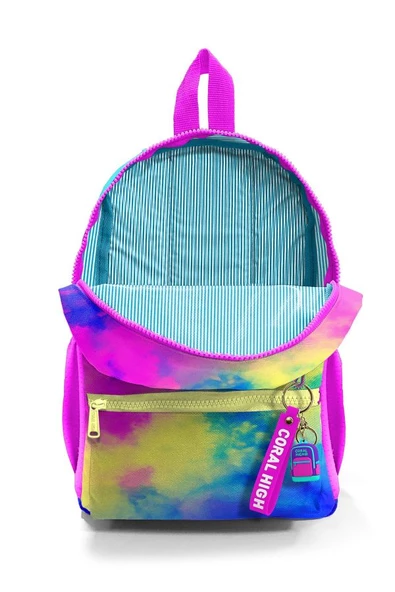 Coral High Renkli Batik Mini Yuva Sırt Çantası - Kız Çocuk