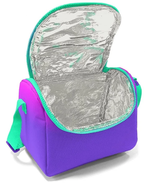 Coral High Pembe Mor Renk Geçişli Isı Yalıtımlı Beslenme Çantası - Kız Çocuk - Resim 2