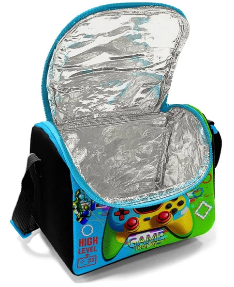 Coral High Kulaklık Game Isı Yalıtımlı Beslenme Çantası - Erkek Çocuk - Resim 2