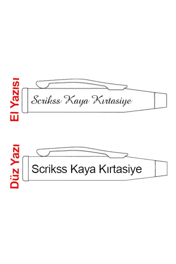 Scrikss 39 Gold Krom Roller Kalem - 4