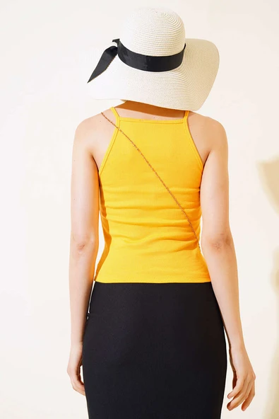 Kaşkorse Askılı Body Hardal - Resim 3