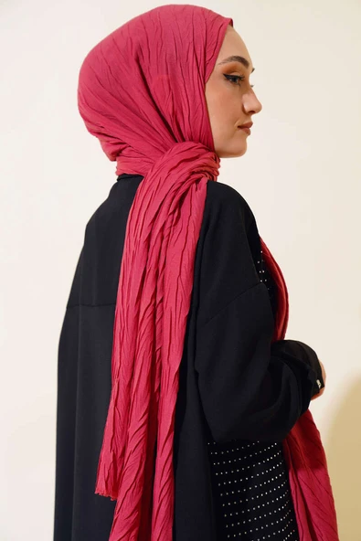 Piliseli Pamuk Şal Gül Kurusu - Resim 3