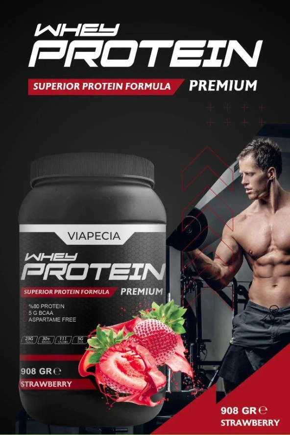 Viapecia Pre-Workout Premium Kırmızı Meyve Aromalı 510 Gram