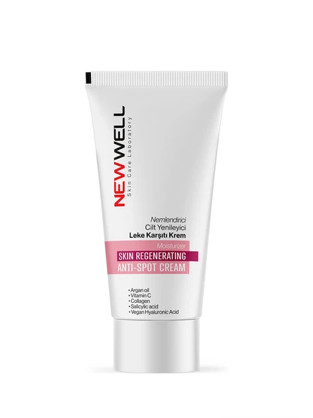 New Well Nemlendirici Cilt Yenileyici Leke Karşıtı Krem - Resim 3