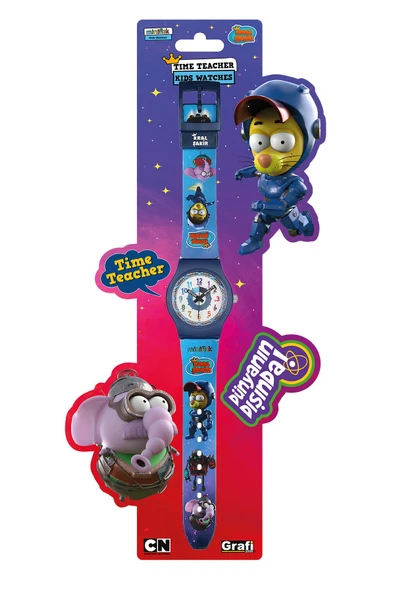 Miniflak Kral Şakir Lisanslı KS7516 Mavi Çocuk Kol Saati